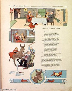 The Donkey And The Little Dog