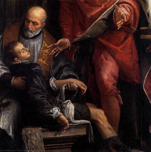 Bekehrung Des Hl. Pantaleon (detail) — Paolo Veronese