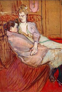 Two Friends — Henri De Toulouse-lautrec