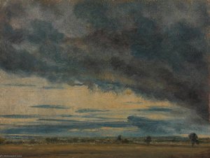 Evening Landscape after Rain
