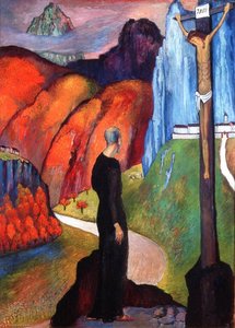 The Monk — Anna Mary Robertson Moses
