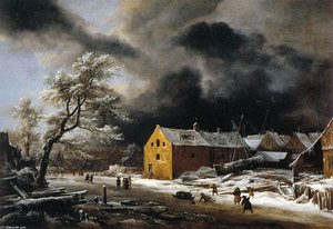 Winter Landscape — Jacob Isaackszoon Van Ruisdael