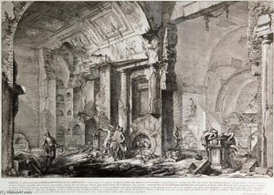 Veduta Di Altra Parte Della Camera Sepolcrale — Giovanni Battista Fontana