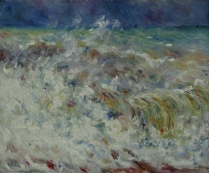 The Wave — Pierre-auguste Renoir