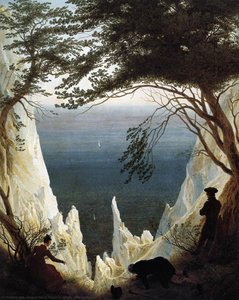 Chalk Cliffs On Rügen — Caspar David Friedrich