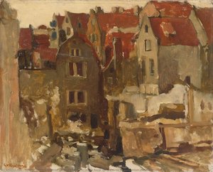 Demolition Of The Grand Bazar De La Bourse In Amsterdam At The Nieuwendijk — جورج هاينريك برايتنر