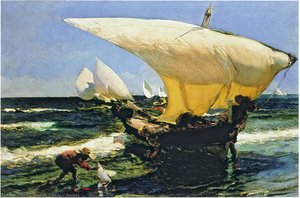 On The Coast Of Valencia — Joaquín Sorolla Y Bastida