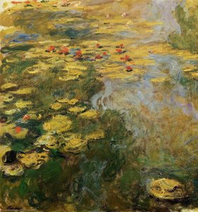 The Water-lily Pond (left Side) — Claude Monet