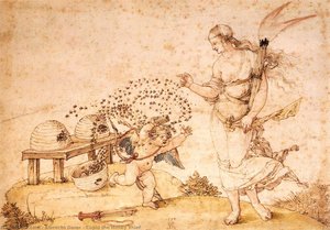 Cupid The Honey Thief — Albrecht Dürer