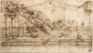 Perspectiva Para La Adoración — Leonardo Da Vinci