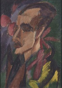 Portrat Gewecke — Ernst Ludwig Kirchner
