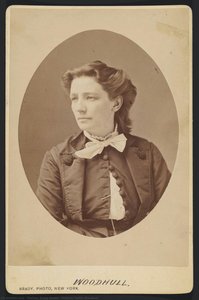 Victoria Claflin Woodhull — Mathew Brady Studio