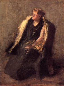 Portrait Of Mrs. Hubbard (sketch) — Thomas Eakins