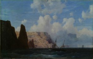 Rocky Cliffs — Ivan Konstantinovich Aivazovsky