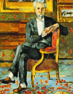 Chocquet Seated — Paul Cézanne
