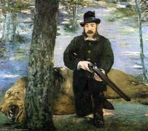 Portrait Of M. Pertuiset, The Lion Hunter — Édouard Manet