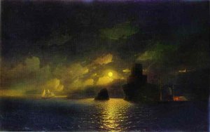 Moonlit Night — Ivan Konstantinovich Aivazovsky