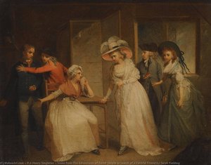 Scene from The Adventures of David Simple in Search of a Faithful Friend by Sarah Fielding