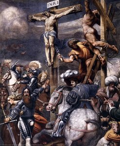 Golgotha (detail) — Giovanni Antonio De Sacchis Oril Pordenone