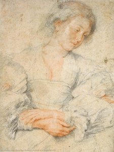Portrait Of A Young Woman — Peter Paul Rubens