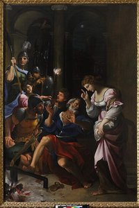 The Denial Of Saint Peter — Ludovico Carracci