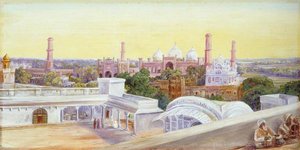 Mosquée de Lahore depuis le Palais