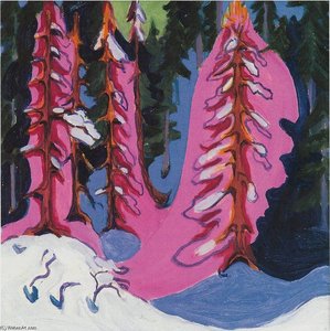 At The Forest Edge — Ernst Ludwig Kirchner