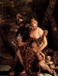 Marte Desnudando A Venus — Paolo Veronese