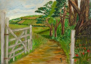 The Back Exit From The Grounds — Myfanwy Baker