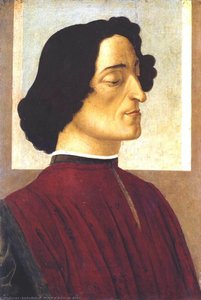 Portrait Of Giuliano De' Medici — Sandro Botticelli