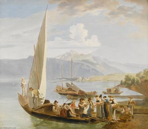 Embarcation Of The Wedding Party — Adam Töpffer