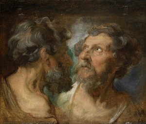 Deux Têtes D — Sir Anthony Van Dyck
