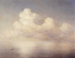 Clouds Above A Sea, Calm — Ivan Konstantinovich Aivazovsky