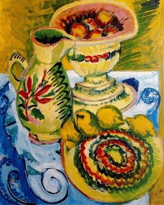 Yellow Still Life — Ernst Ludwig Kirchner