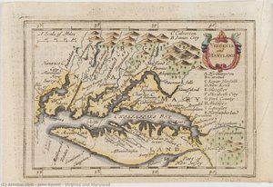 Virginia And Maryland — John Speed