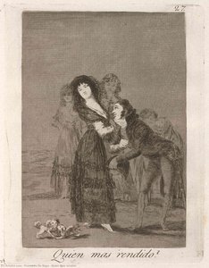 Quien Mas Rendido — Francisco José De Goya Y Lucientes