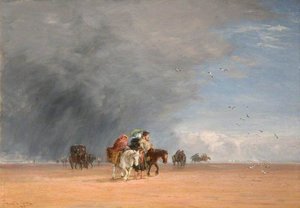 Crossing The Sands — David Cox Il Vecchio