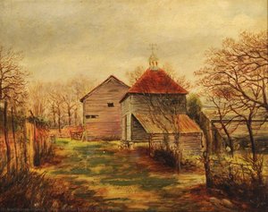 Old Farm Buildings, Norwood Green — अर्नेस्ट ए. एल. हैम