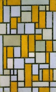 Gray Lt Brown — Piet Mondrian