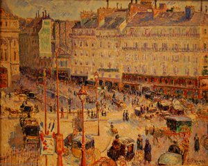 Place Du Havre, Paris — Camille Pissarro