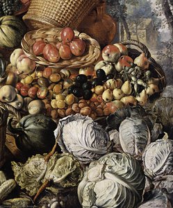 La Mercante Con Frutta, Verdure E Pollame — Joachim Beuckelaer