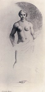 Standing Female Nude — Anton Maria Ii Zanetti