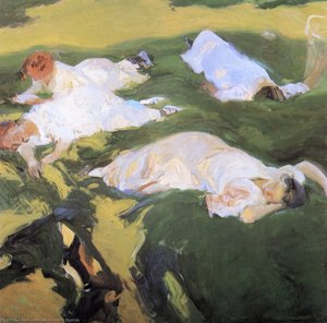 The Siesta — Joaquín Sorolla Y Bastida