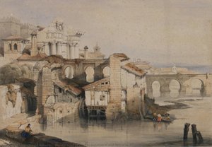 Stoned Road Of Abd-al-rahman Ii And Mill Of La Albolafia — David Roberts
