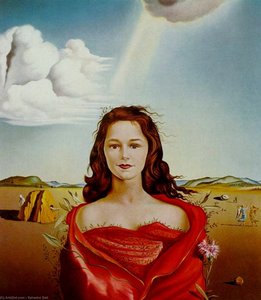 Portrait Of Mrs. Mary Sigall, 1948 — Salvador Dalí