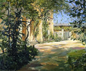 Casa Di Campagna A Godramstein - Ingresso Alla Villa — Max Slevogt