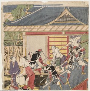 The Night Attack In Act Xi Of Chûshingura