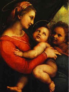 La Madonna De La Cerca — Rafael