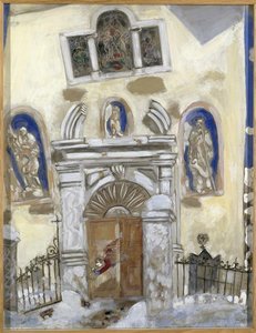 An Angel Painter — Marc Chagall