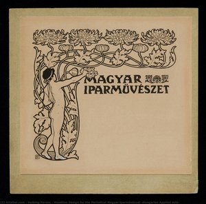 Headline Design For The Periodical Magyar Iparművészet (hungarian Applied Arts) — Helbing Ferenc